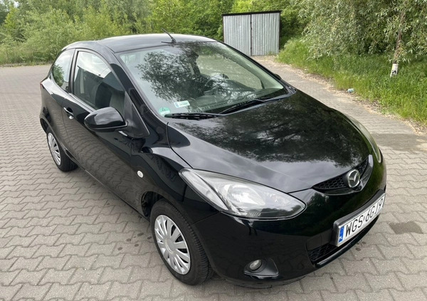 Mazda 2 cena 13500 przebieg: 184000, rok produkcji 2008 z Płock małe 191